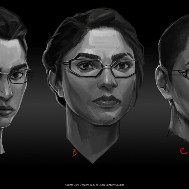 Alien: Saira Kabiri faces research