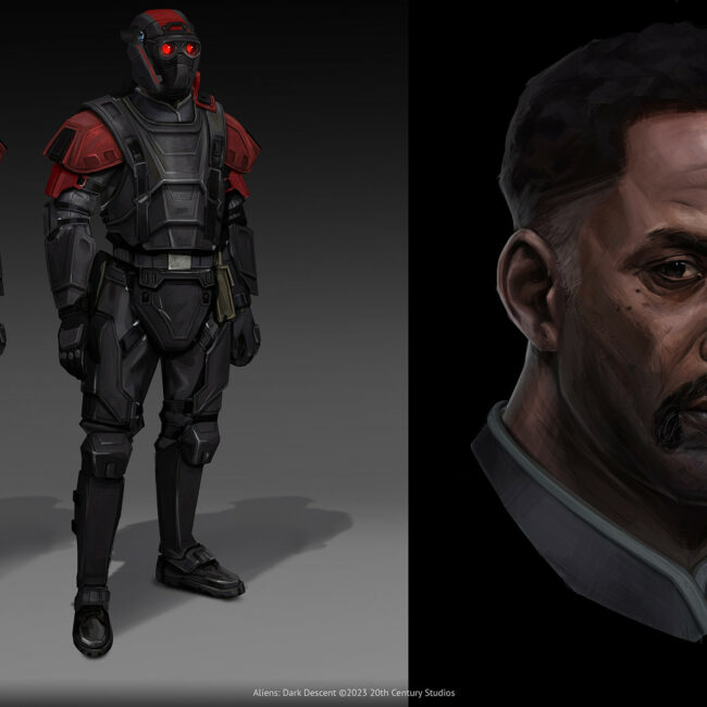Major Theo Stern: Full armor
