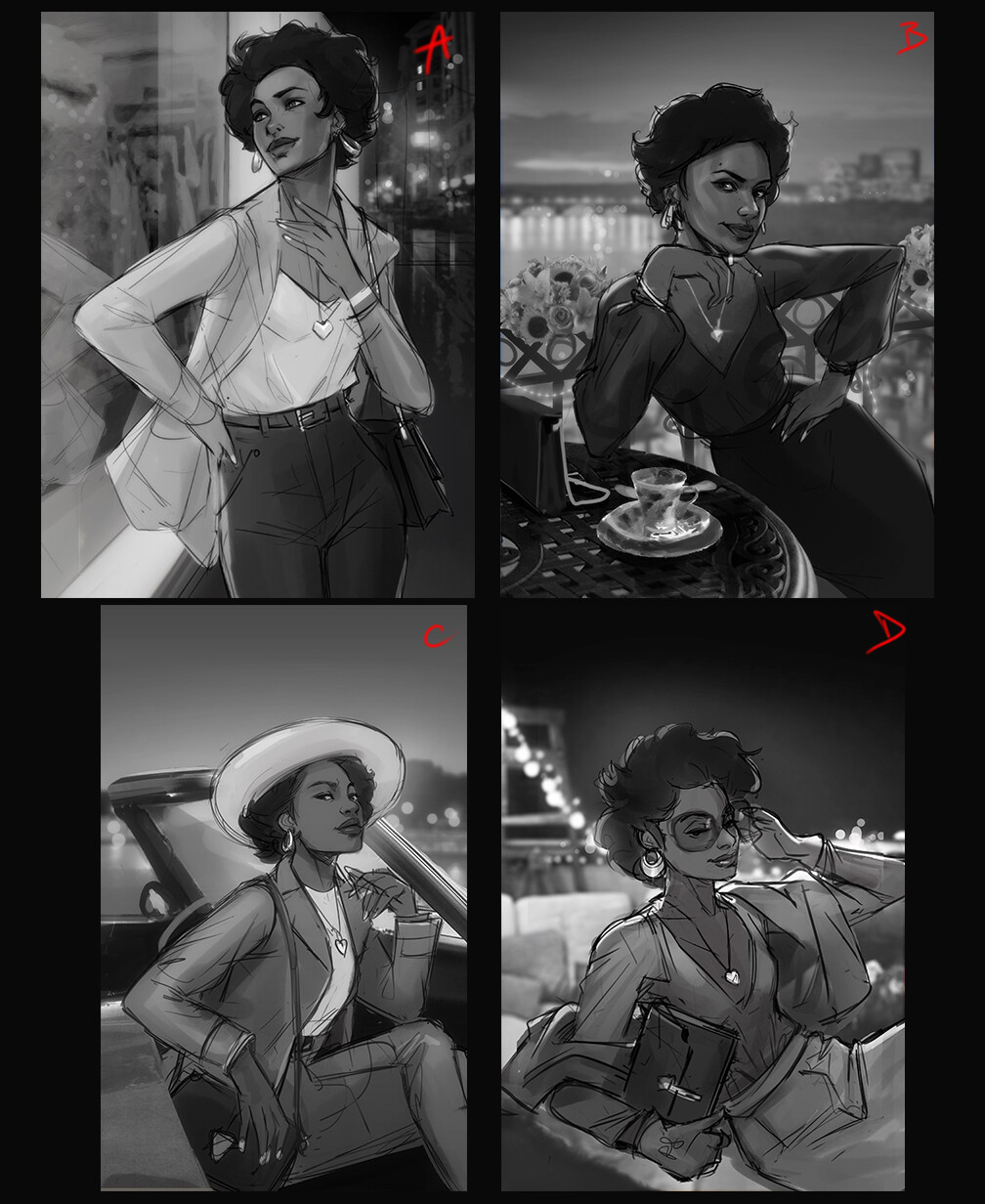 Sandra KITT: some sketches